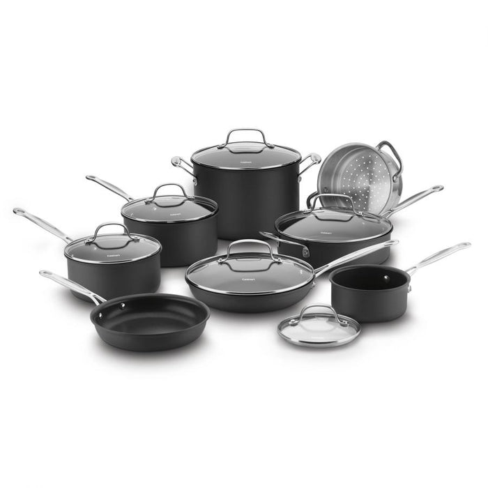 Cuisinart Chefs Classic Hard Anodized Cookware Set One Color