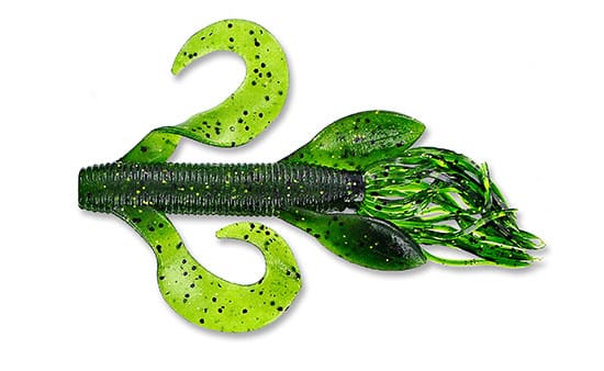 Gary Yamamoto Custom Kreature 4in Watermln/blk/gold