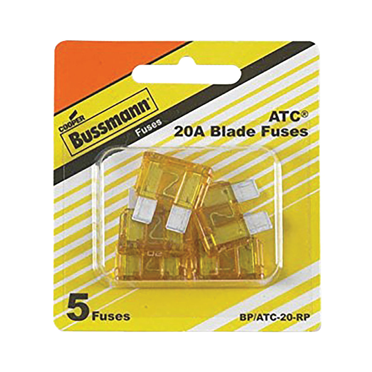 Bussmann Automotive Fuse Yellow / 20A