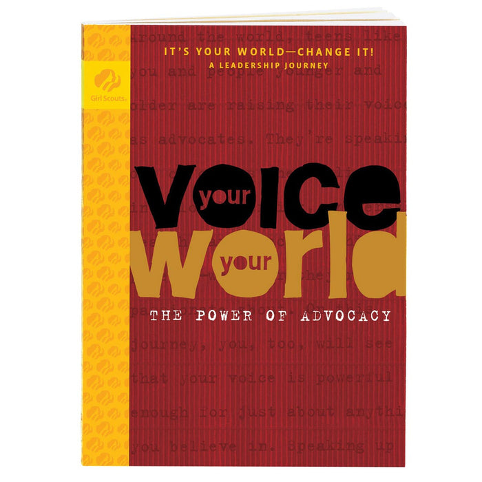 Girl Scouts Ambassador Your Voice, Your World: The Power Of Advocacy Journey Book Multi
