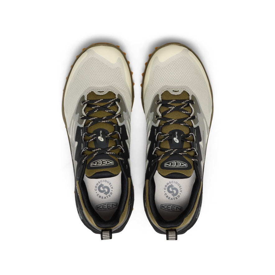 Keen Footwear Zionic Nxt Waterproof Mens Shoe Aby stone/drk olve