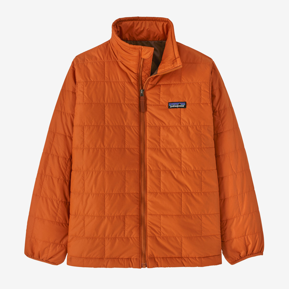 Patagonia Kids' Nano Puff Brick Quilt Jacket - Redtail Rust Redtail Rust