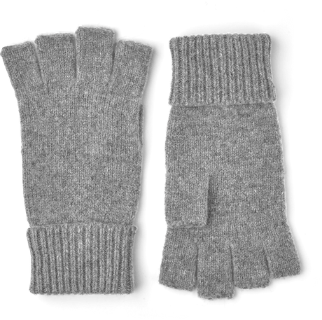 Hestra Gloves Basic Wool Half Finger Grey