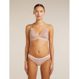 Icebreaker Womens Merino 150 Siren Bra Inserts Pink Quartz