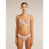 Icebreaker Womens Merino 150 Siren Bra Inserts Pink Quartz