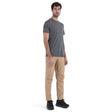 Icebreaker Merino 150 Tech Lite Ss Tee Gritstone Hthr