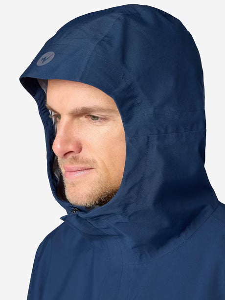 Marmot Mens Precip Evo Pro Rain Jacket Nightfall navy