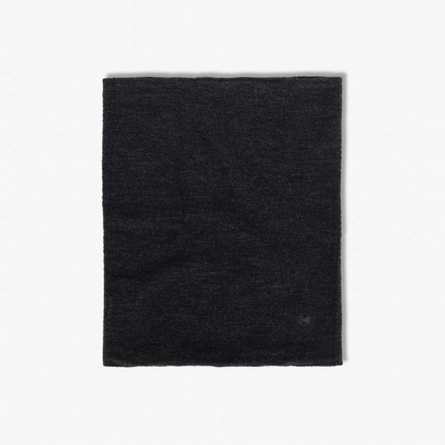 Buff Merino Fleece Neck Warmer - Black Black