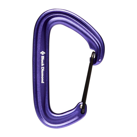 Black Diamond Equipm Litewire Carabiner Purple Purple