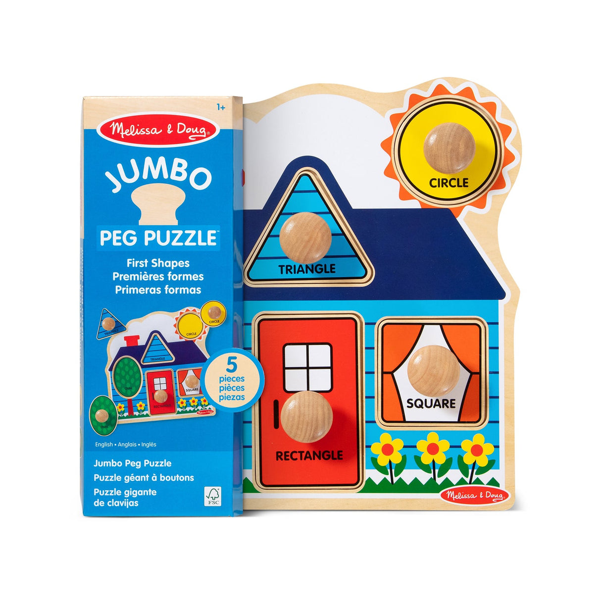 Melissa & Doug First Shape Jumbo Knob