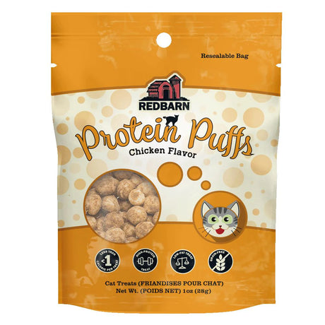 Redbarn Pet Products Protein Puffs for Cats Chicken Flavor - 1oz