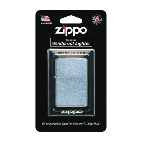 Zippo Pocket Lighter Street chrome