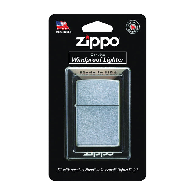 Zippo Pocket Lighter Street chrome