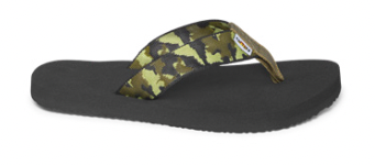 Rafters Kids' Kauai Flip Camo Sandal - Army Green Multi Army Green Multi