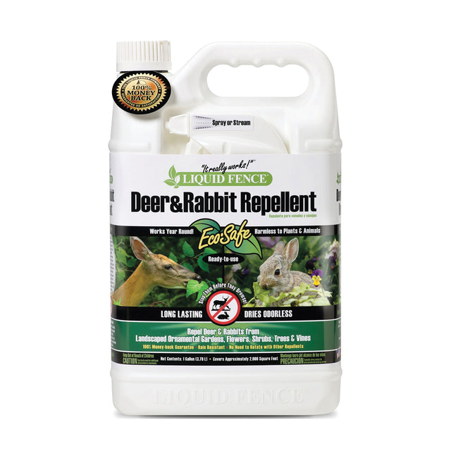 Liquid Fence Deer and Rabbit Repellent 1GAL