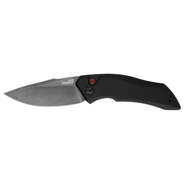 Kershaw Launch 1 Auto Knife - Black Wash Blk wash