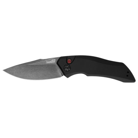 Kershaw Launch 1 Auto Knife - Black Wash Blk wash