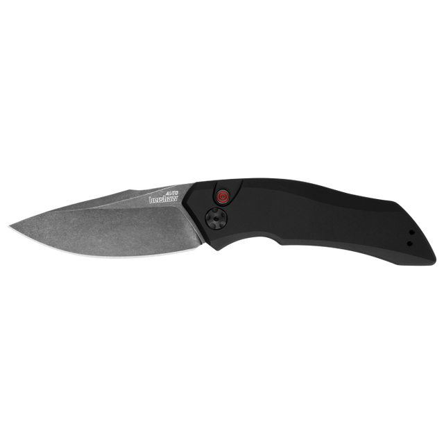 Kershaw Launch 1 Auto Knife - Black Wash Blk wash
