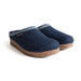 Haflinger Zigzag Classic Clog Slipper - Captain's Blue Captain's Blue