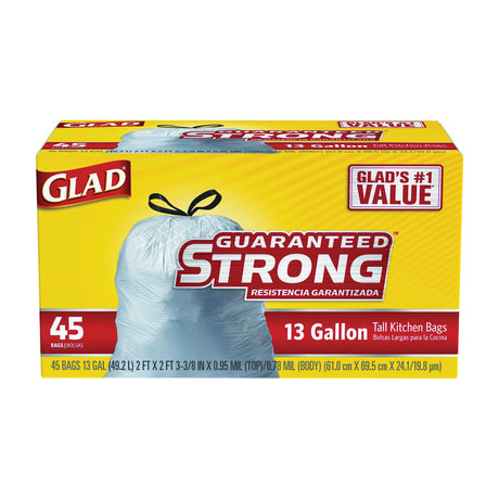 Glad Tall Kitchen Trash Bag 13GAL