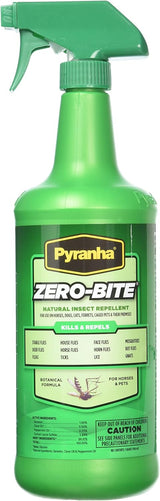 Pyranha Zero-Bite Natural Insect Repellent - (32oz & 1 Gal)