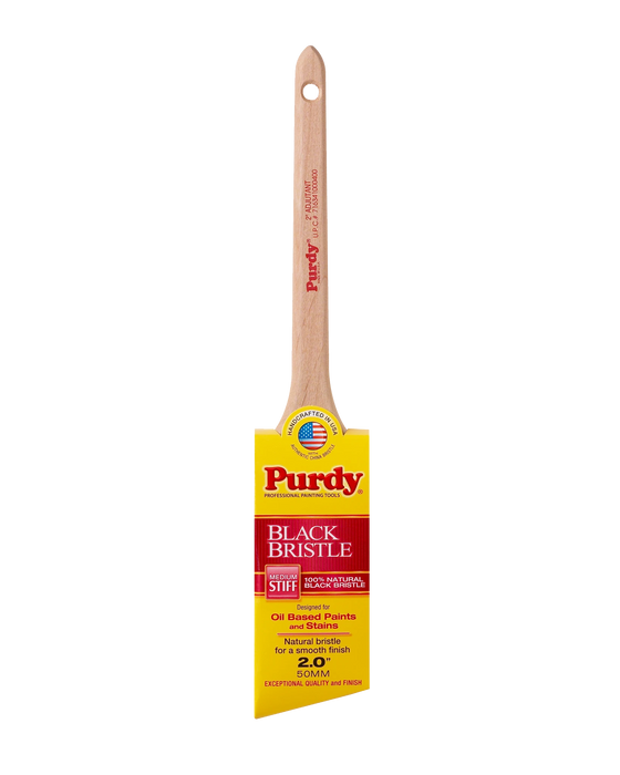 Purdy Black Bristle Angular Sash & Trim Adjutant Paint Brush - 2 in. 2 in.