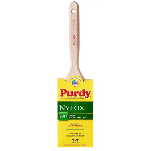 Purdy Nylox Elasco Flat Sash Paint Brush - 3 in. 3 in.