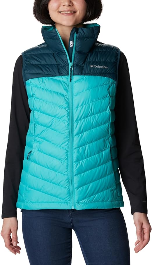 Columbia Women's Westridge Down Vest Nightwave/brightaqua