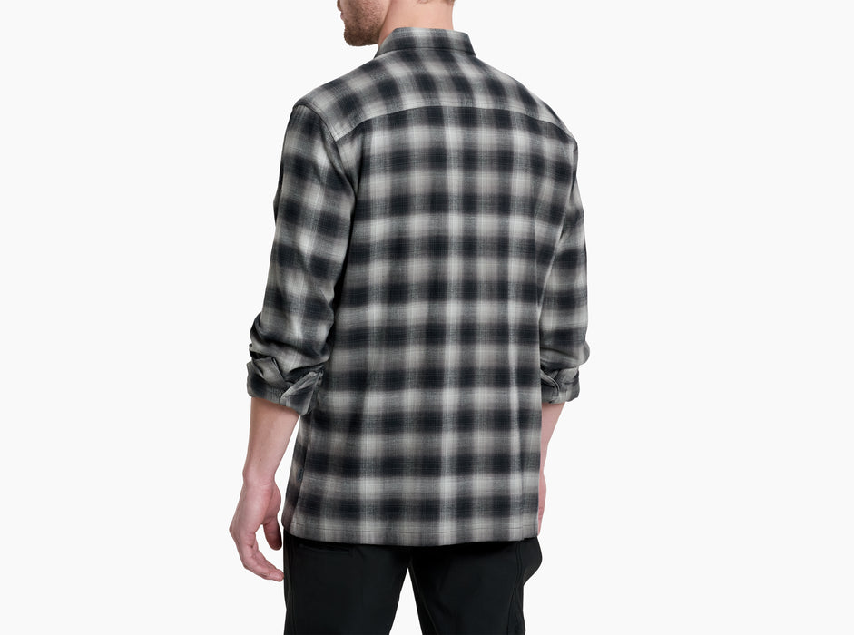 Kuhl Clothing Men's Dillingr Flannel Long-Sleeve - Iron Mountain