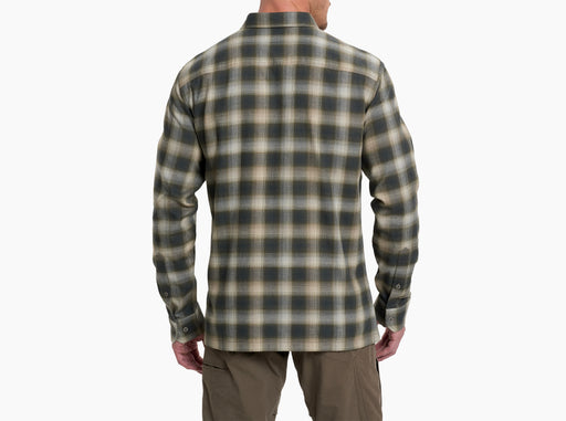 Kuhl Clothing Men's Dillingr Flannel Long-Sleeve - Smokey Sage