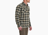 Kuhl Clothing Men's Dillingr Flannel Long-Sleeve - Smokey Sage