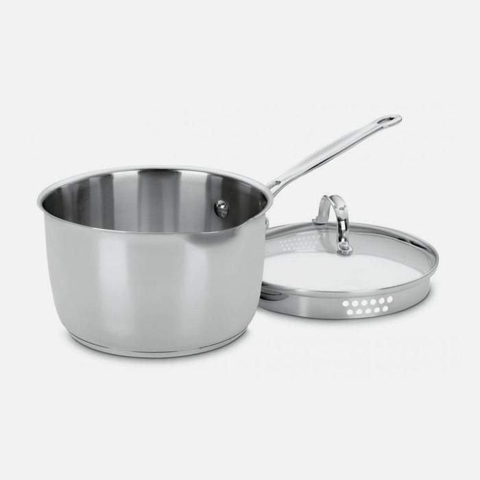 Cuisinart Chefs Classic Pour With Cover Saucepan One Color