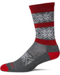 Darn Tough Vermont Elsa Crew Lightweight Cushion Womens Sock Gray