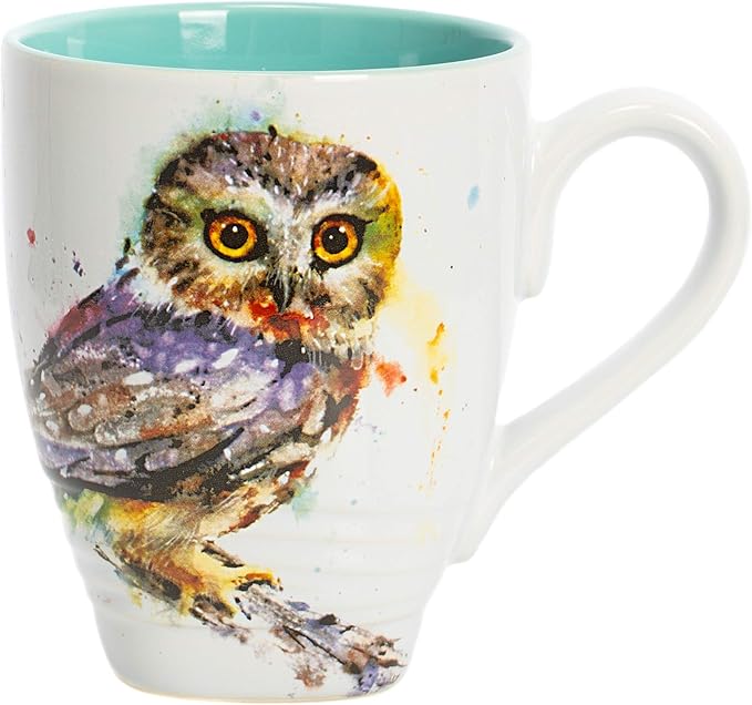 Dean Crouser Saw Whet Owl Mug