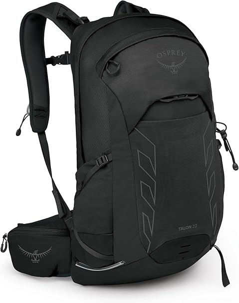 Osprey Packs Talon 22 Pack Extended Fit Black Coal Grey 22l Black coal grey
