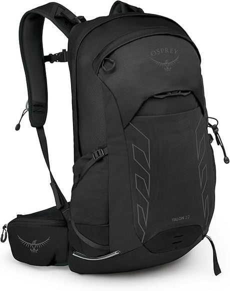 Osprey Packs Talon 22 Pack Extended Fit Black Coal Grey 22l Black coal grey