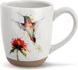 Dean Crouser PeeWee Collection Red Flower Mug