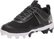 Under Armour Kids' UA Glyde RM Jr. Softball Cleat - Black/White Black/White