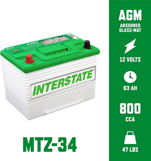 Interstate Batteries 12v 63ah Automotive Battery