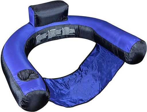 Swimline Fabric Covered U-seat Blue/black