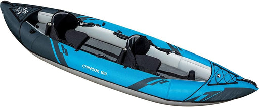 Aquaglide Chinook 100 Inflatable Tandem  Kayak With Pump Blue