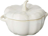 Staub Petite Pumpkin Cocotte Rustic Ivory