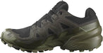 Salomon Men's Speedcross 6 GTX Shoe - Black/Peat/Deep Lichen Green Black/Peat/Deep Lichen Green