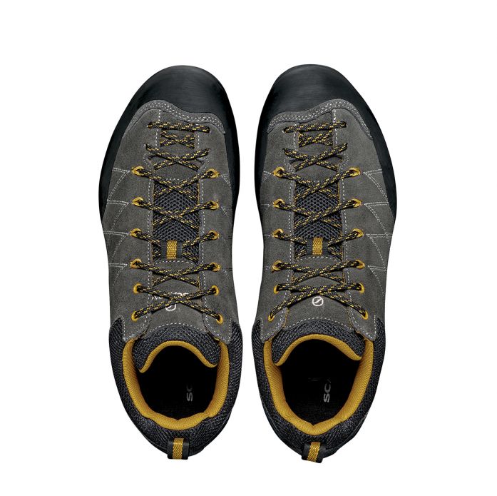 Scarpa Men's Crux Shoe - Shark/Mustard Shark Mustard