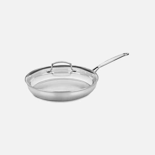 Cuisinart Chefs Classic Skillet With Glass Cover One Color