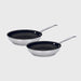 Cuisinart Chef's Classic Stainless Set Of 2 Non-stick Skillets (9-inch Skillet & 11-inch Skillet)