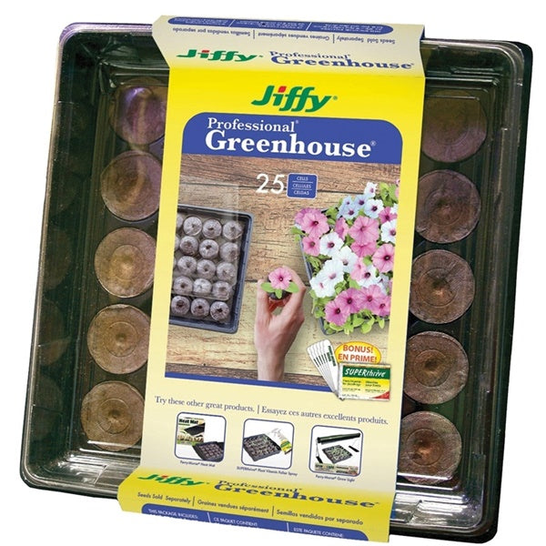 Jiffy Greenhouse Starter Kit 11INX11IN