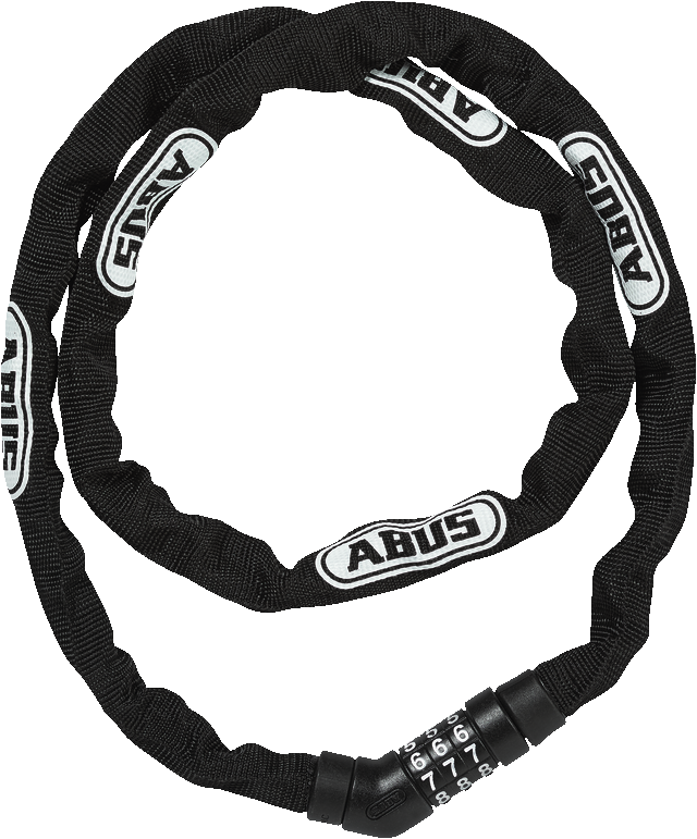 Abus Steel-o-chain Chain Lock 4804c/110-4mm Square Black