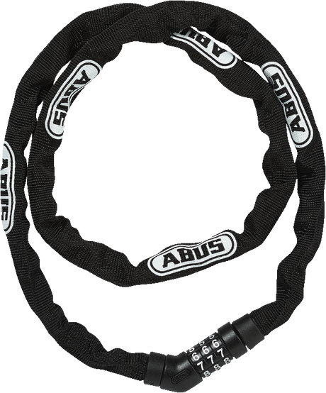 Abus Steel-o-chain Chain Lock 4804c/110-4mm Square Black