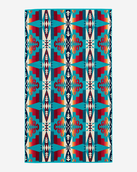 Pendleton Tucson Spa Towel Tucson turquoise